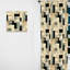 Abstract Blockchain Blockchain II - Rideau moderne - Velours obscurcissant - 1 panneau-107562759