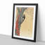 Great Spotted Woodpecker by Ohara Koson - Framed Print-55736173-55736176