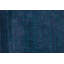 Hand-Knotted High-Quality Dark Blue Area Rug