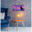  «Black Cat Cosmic Meadow» par Ann Klee, art mural en verre acrylique, 24 po x 12 po-190028965