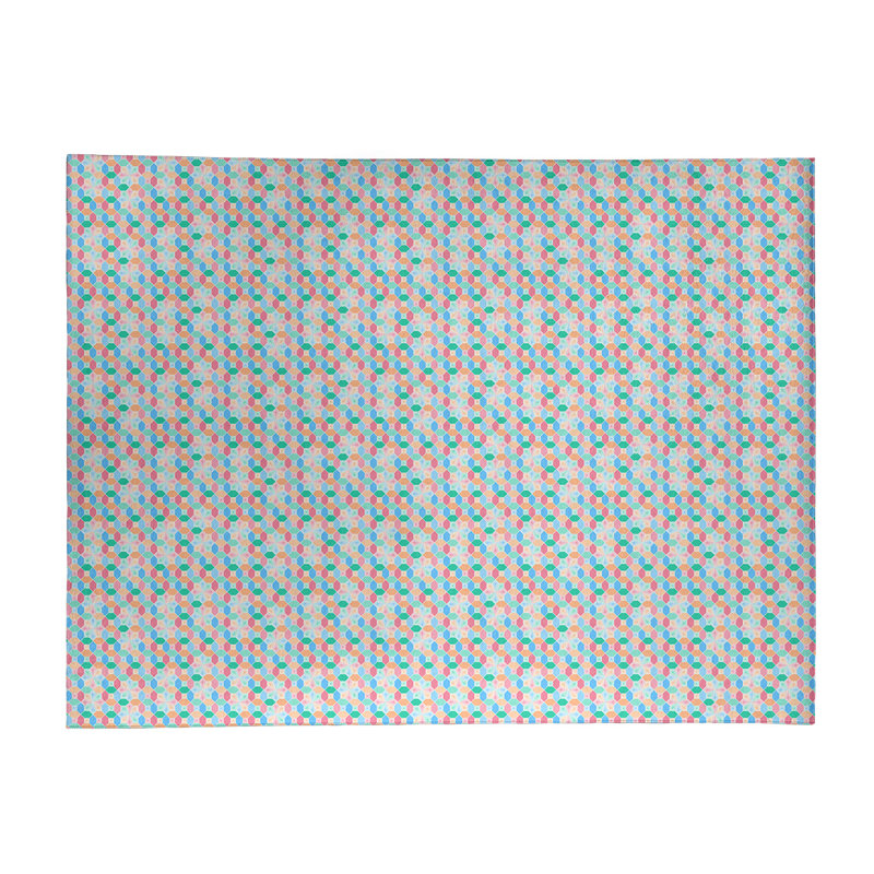 Chenille Geometric Indoor Rug, Rectangle 5' x 7'