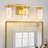 Ayushma Dimmable Crystal LED Bathroom Vanity Light with Glass Shade-505567810-491446989