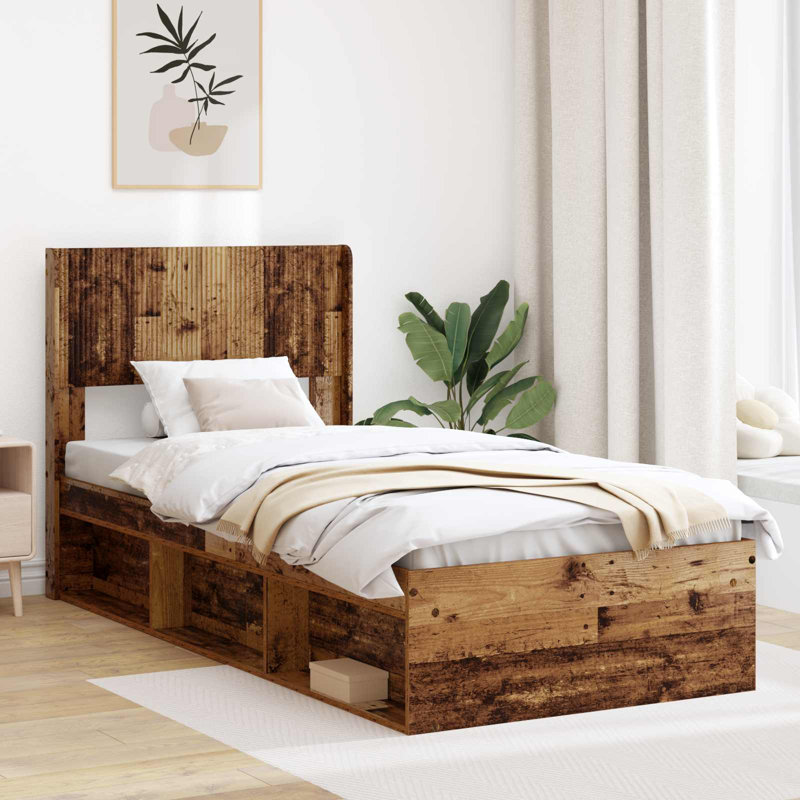80 x 200cm Headboard, Dark Brown