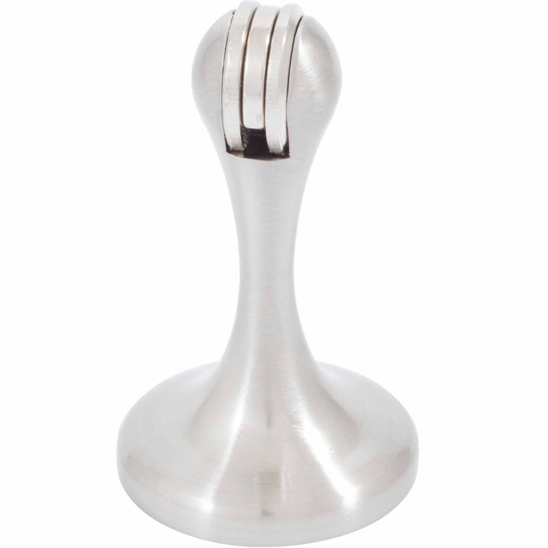 Butée de plinthe en zinc, Nickel satiné