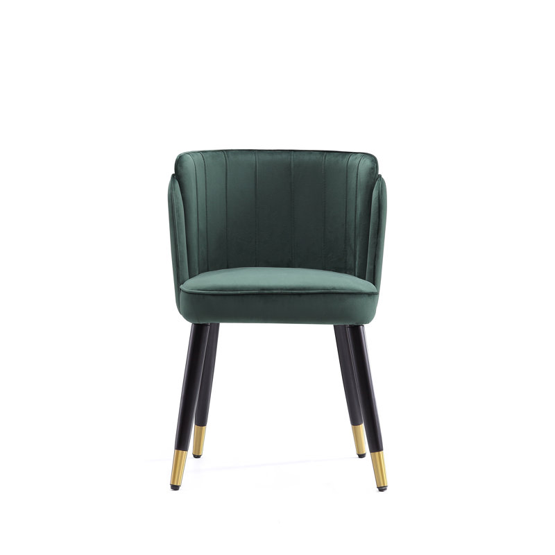 Bacourt 18.9'' H Upholstered Side Chair, Green