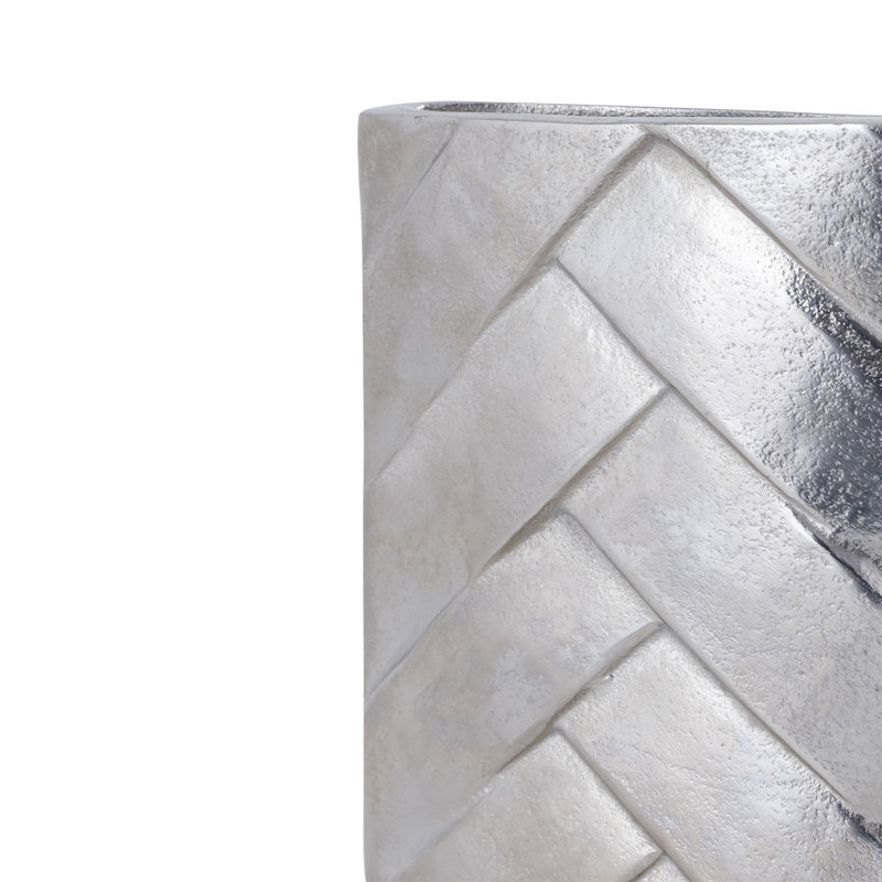Copelyn Metal Table Vase, 22.5cm H  x 21.5cm W  x 7cm D