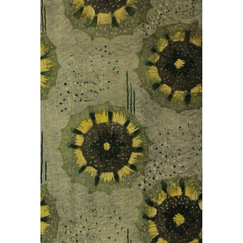 «Delicate Deco Pattern VI» par Baxter Mill, reproduction d'art sur toile tendue, H 48 po x l 32 po