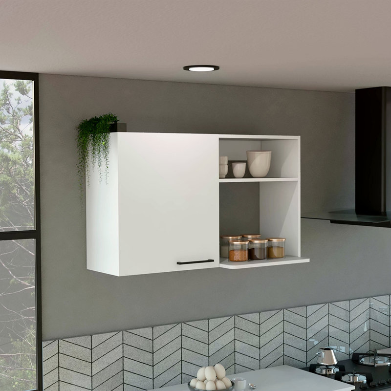 Kitchen Wall Cabinet Burwood Finish, White
