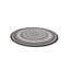 Borst Black/White Rug