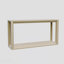 Console de 60 po, placage de bois rectangulaire, grand espace de rangement pour l'entrée - chêne délavé