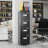 Metal File Storage Cabinet With 4 Drawer And Lock,office Home File Cabinet With Name Card Holder For A4 Letter/legal Size, 14.96" W X 17.72" D X 54.13" H, Assembly Required-335620937
