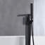 Robinet de baignoire autoportant Robinet de baignoire à fixation au sol avec douche à main