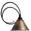 3 - Light Brushed Copper Cone Pendant-1815045382