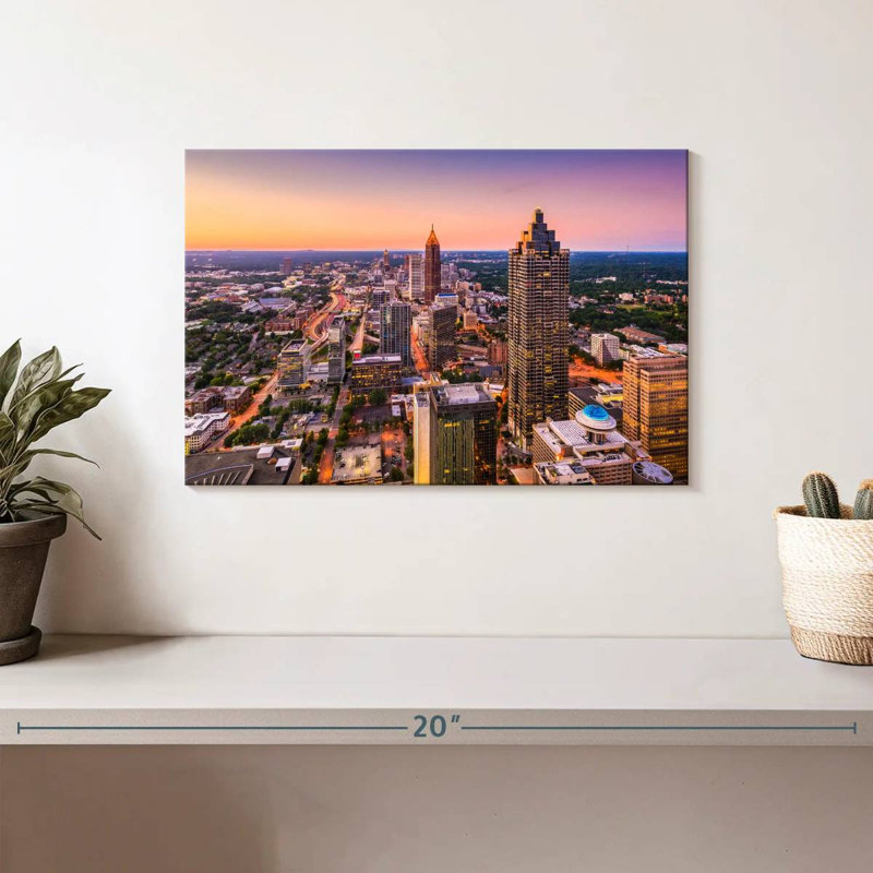 Skyline pastel Kavia Atlanta, H 8 po x l 12 po