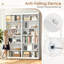 Bibliothèque standard H 70,9 "à 6 niveaux-1302764449