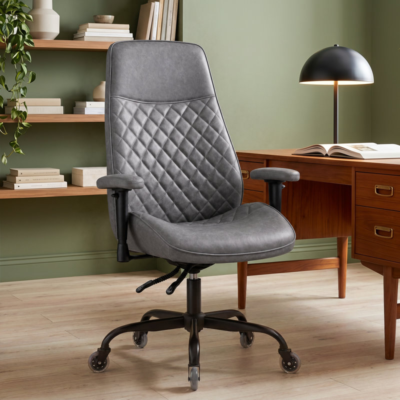 Fauteuil de bureau Camellia, Gris