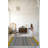 Gray Themed Geometric Patterned Modern Decorative Rug-1099487958