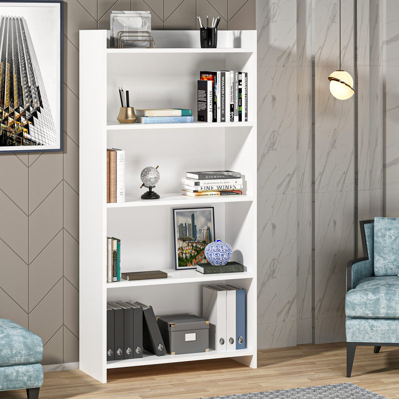 Bibliothèque standard H 59,1 "x l 25", Blanc