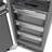ZLINE 24 in. 12.5 cu. ft. Panel Ready Column Refrigerator with Graphite Gray Interior (RBCRV-24)