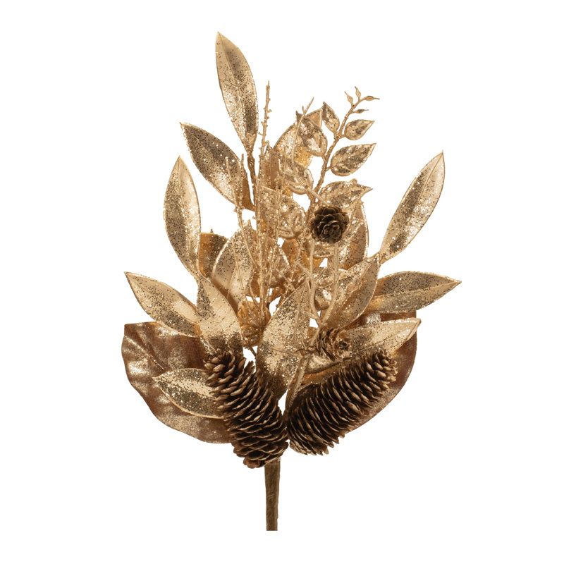 Mélange de feuilles de laurier et de pommes de pin (ensemble de 2)