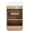 Meuble-lavabo 18,5 po avec lavabo en résine et armoire de porte