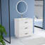 Ensemble de meuble-lavabo 30 po avec lavabo en céramique, meuble de rangement autoportant moderne à 2 tiroirs, meuble-lavabo autoportant -115898898