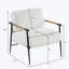 Chaise longue de loisirs en velours noir-1739656675
