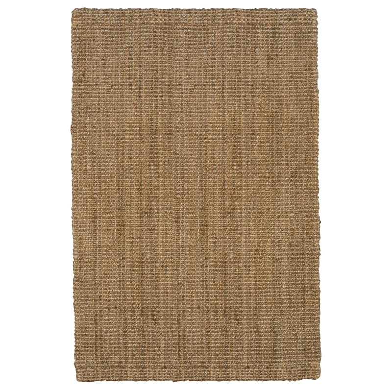 Pawcatuck Striped Jute / Sisal Area Rug, 122 x 183cm