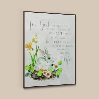 Car Dieu croit, par Carol Robinson - Illustration sur toile