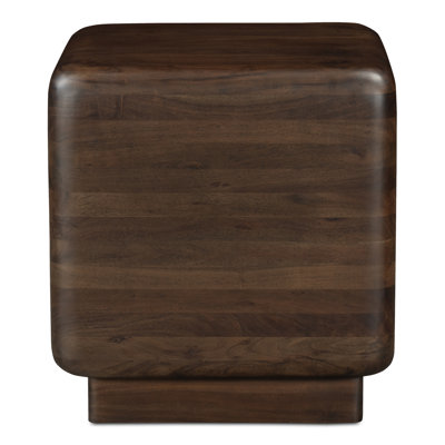 Table d'appoint Makani Eton brun foncé