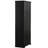 Bathroom Cabinet With Doors And Drawer - Black Adjustable Shelf Ample Space Tall Build-779349637
