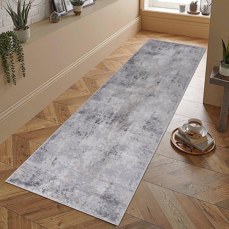 Tapis de couloir abstrait 2 x 8, Tapis de couloir 2 pi 2 po x 8 pi