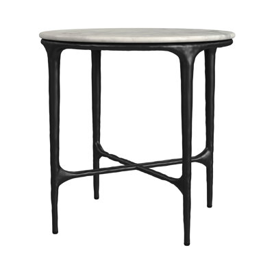 22.4" W Modern Classics End Table, Black