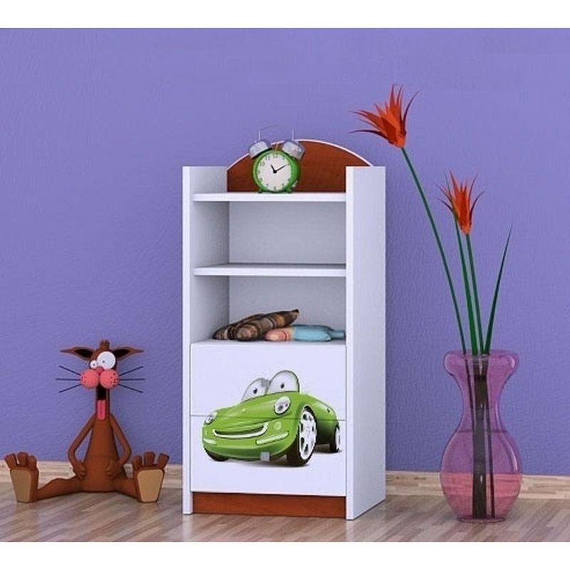 Arielle 96cm H X 45cm W Kids Cube, Brown