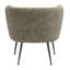 Chaise d'appoint Deco Tweed vert