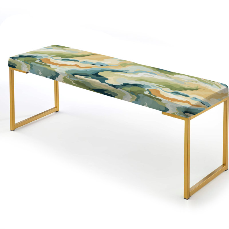 Oasis Camouflage Mirage - Banc rembourré camouflage doré