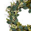 Couronne artificielle de baies et de feuilles vert 24 po