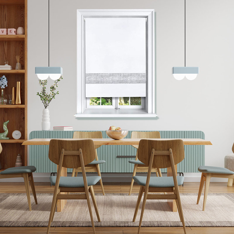 Roller Blind, 180cm W x 165cm L, White