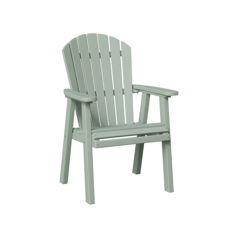 Comfo Back Outdoor Dining Armchair, Seafoam