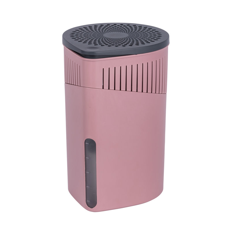 WENKO dehumidifier mod. Drop 1000g set of 2, for rooms up to approx. 80m³, Antique Pink