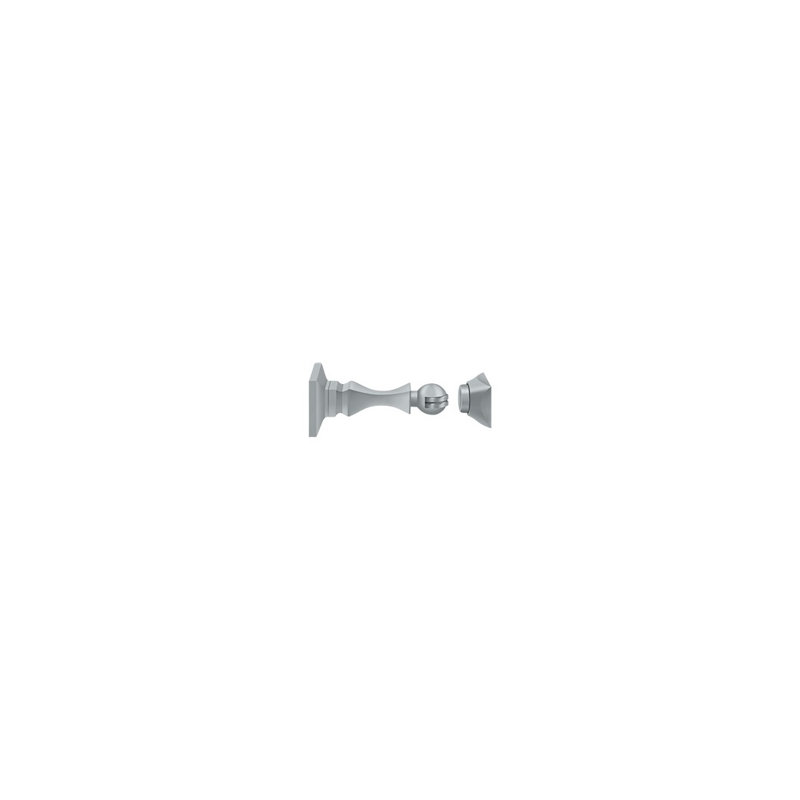 Brass Shutter / Door Accessory, Brushed Chrome