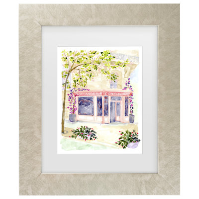 Bolog Rosana Laiz Blursbyai Naive Paris Boulangerie Matted Framed Art