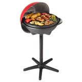 Cuisinart 18" W x 21.5" D Foldable Portable 12 - Burner Freestanding Electric Grill