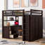 Lit mezzanine avec tiroirs, bureau et garde-robe-793951630-793951631