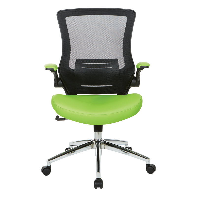 Eliphalet Task Chair, Black/Green