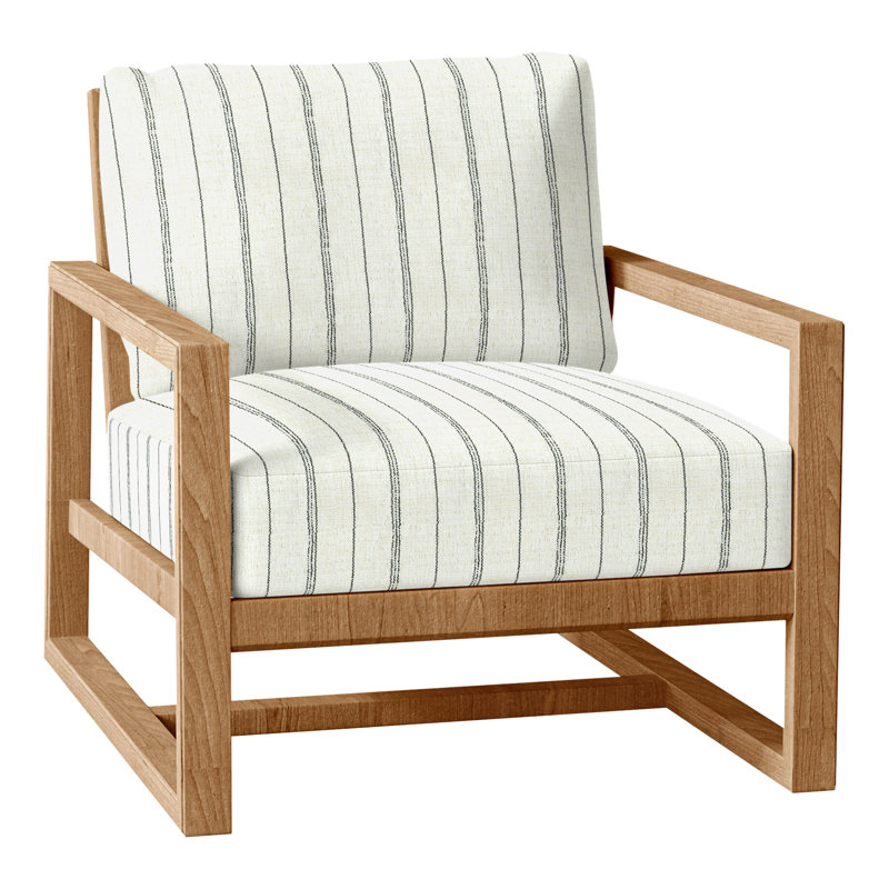 Teck Avondale - Teck naturel, Teck naturel, Pas de passepoil + bourre standard, Blanc naturel