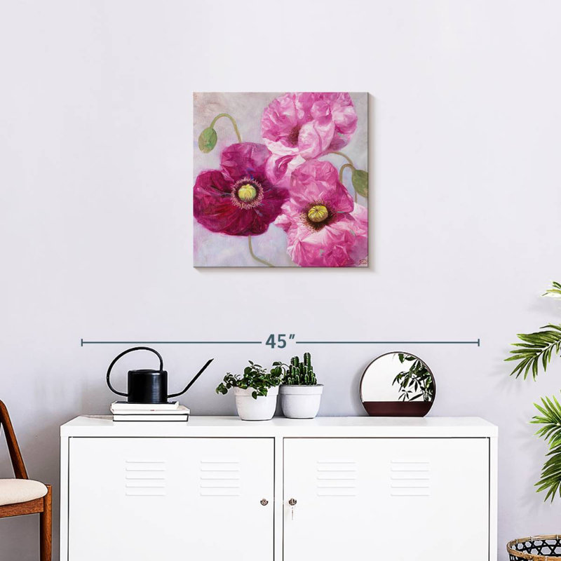 Harnek Purple Poppies I