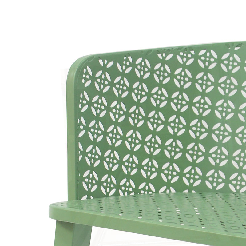 Outdoor Dining Chair(Set Of 2), Green