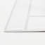 Herringbone White Herringbone Glossy 3D Sticker Tile