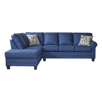 Angelike Upholstered L-Shaped Sectional Left Hand Facing